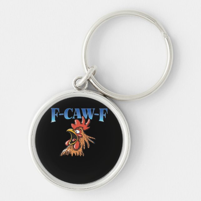 Chaveiro F-Caw-F Frango Clássico Legal Único (Frente)