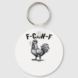 Chaveiro F-Caw-F Frango Criativo Casual