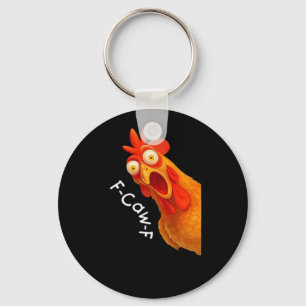 Chaveiro F-Caw-F Frango Essencial Minimal Limpo