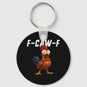 Chaveiro F-Caw-F Frango Frango Engraçado F-Caw-F Acessórios