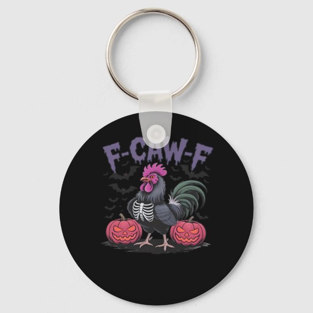 Chaveiro F Caw F Funny Chicken Classic Simple Clean Style (Frente)