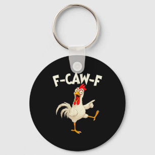Chaveiro F Caw F Galo Pássaro Engraçado Fcawf Domador de Ga