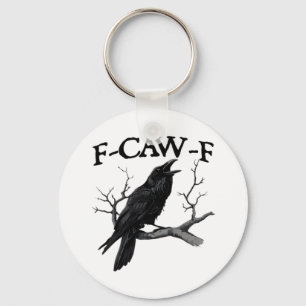 Chaveiro F Caw F Gráfico Vintage Clássico