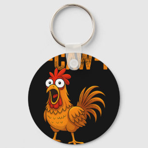 Chaveiro F-caw-f Humor Engraçado de Frango F-caw-f Citação
