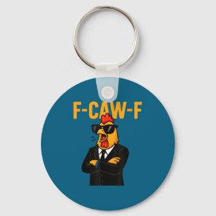 Chaveiro F-caw-f - meme de galo galo 