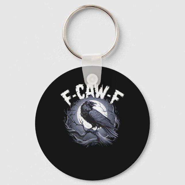 Chaveiro F-Caw-F Minimal Clean (Frente)