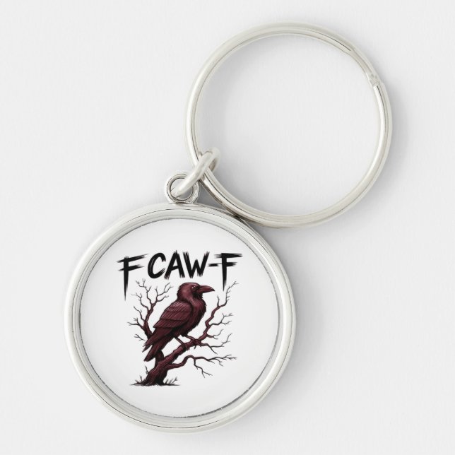 Chaveiro F-Caw-F Raven Clássico (Frente)