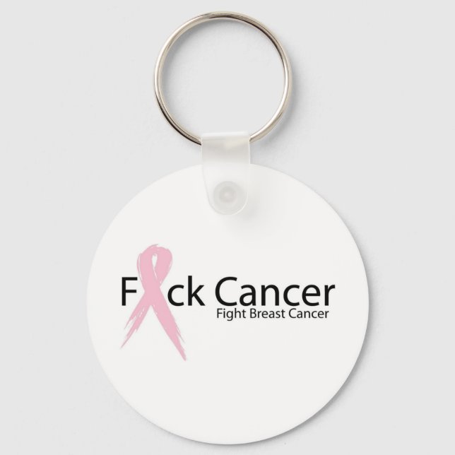 Chaveiro F*ck Cancer (Frente)