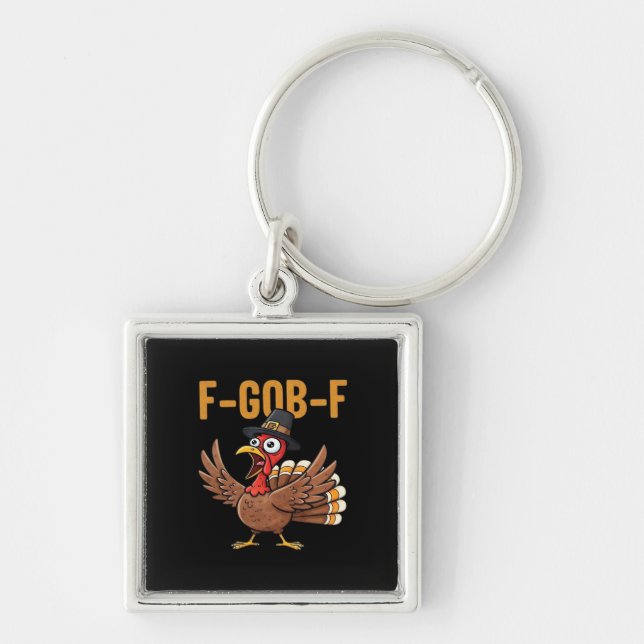 Chaveiro F-GOB-F Estilo Clássico Vintage (Frente)