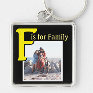Chaveiro F para a família