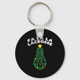 Chaveiro Fa La Lacrosse Natal Divertido Presente do Time do