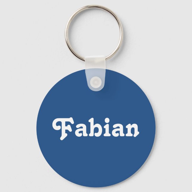 Chaveiro Fabian de cadeia de chaves (Frente)