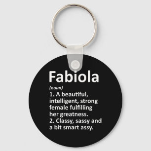 Chaveiro Fabiola Definição Nome Personalizado Funny Christm