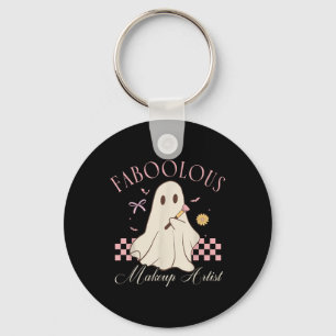 Chaveiro Faboolosa artista Cosmetólogo Cute Ghost H