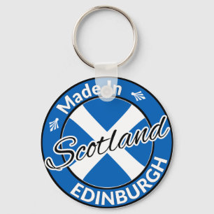 Chaveiro Fabricado em Edimburgo, Escócia - Bandeira de Vid