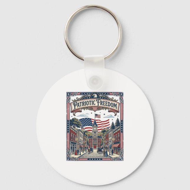 Chaveiro Fabricante de Sabonete Patriota (Frente)