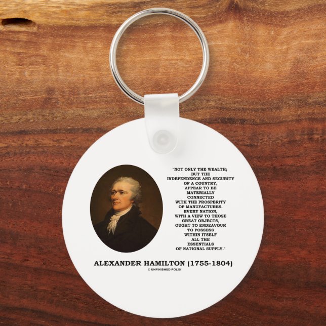 Chaveiro Fabricantes de Segurança da Independência de Rique (Frente)