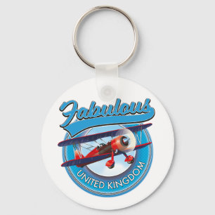 Chaveiro Fabuloso sistema de viagem do Reino Unido. Magneto