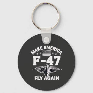 Chaveiro Faça a América F-47 voar novamente 4 de julho