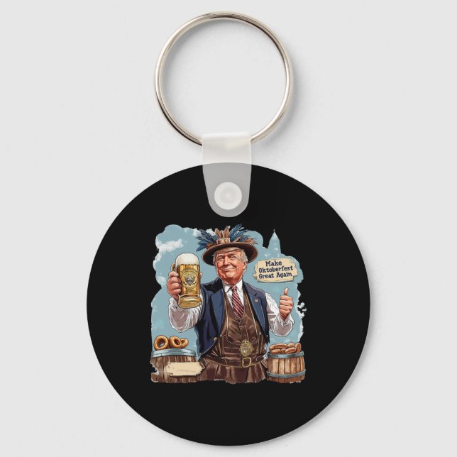 Chaveiro Faça Excelente Novamente Trump Beer Mug (Frente)