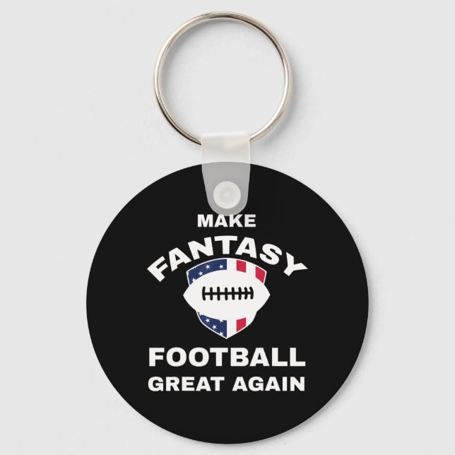 Chaveiro Faça Fantasy Excelente De Futebol Novamente (Frente)