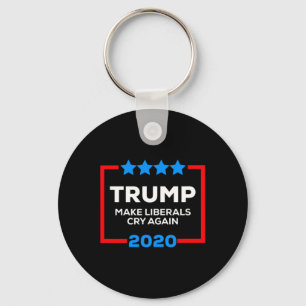 Chaveiro Faça Liberais Chorarem Novamente Funny Pro Trump 4