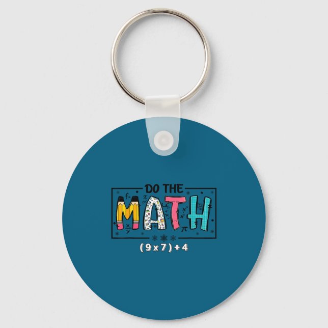 Chaveiro Faça Matemática Divertida 67 Professor de Matemáti (Frente)