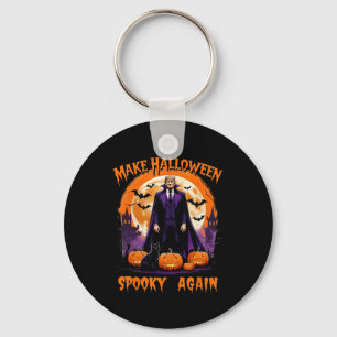 Chaveiro Faça o Halloween Assustador Novamente Engraçado Tr