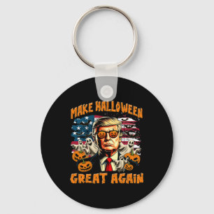 Chaveiro Faça o Halloween Grande Novamente Donald Trump Esp