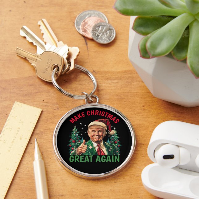 Chaveiro Façam Excelente De Natal Novamente (Mesa)