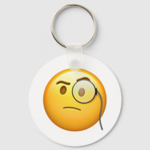 Chaveiro Face com círculo - Emoji
