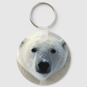 Chaveiro Face do Urso Polar