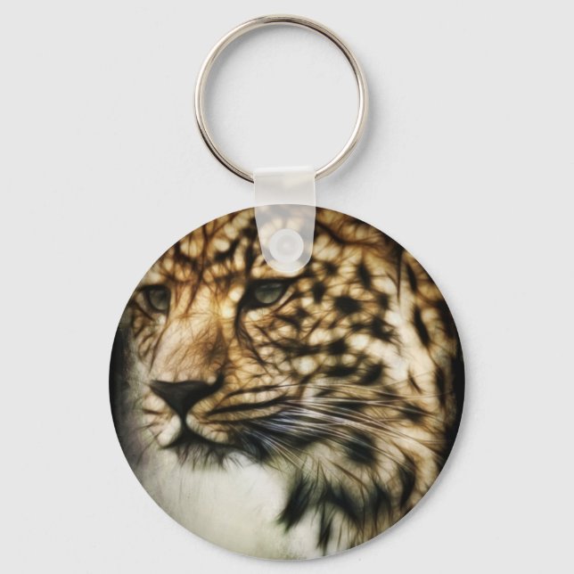 Chaveiro Face-leopardo (Frente)