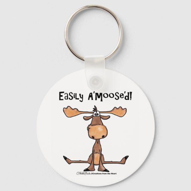 Chaveiro Facilmente A'Moose"d (Frente)