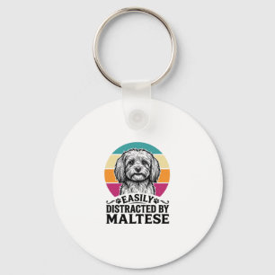 Chaveiro Facilmente Distraído Pelo Design de Cachorro Vinta