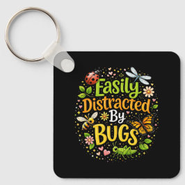 Chaveiro Facilmente Distraído por Bugs