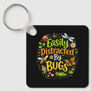 Chaveiro Facilmente Distraído por Bugs