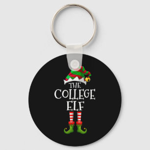 Chaveiro Faculdade de Elf Divertida Combinação de Pajama Gr
