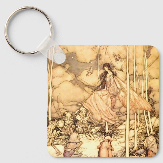 Chaveiro Fada Arthur Rackham (Frente)