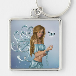 Chaveiro Fada de março Birthstone