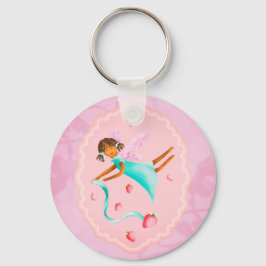 Chaveiro Fada de morango