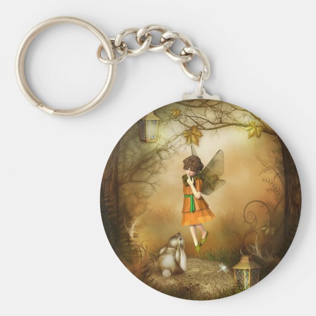 Chaveiro Fada de outono (Frente)