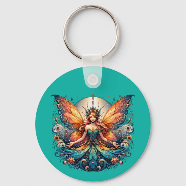 Chaveiro Fada Magia, Magia Fantasia Vibe (Frente)
