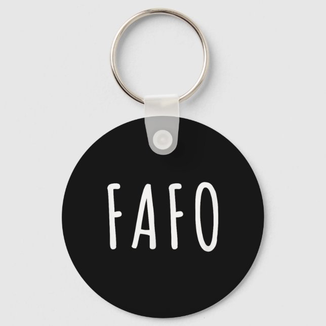 Chaveiro Fafo Trump, Donald Trump Fafo (Frente)