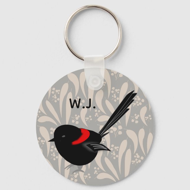 Chaveiro Fairy Wren (Frente)