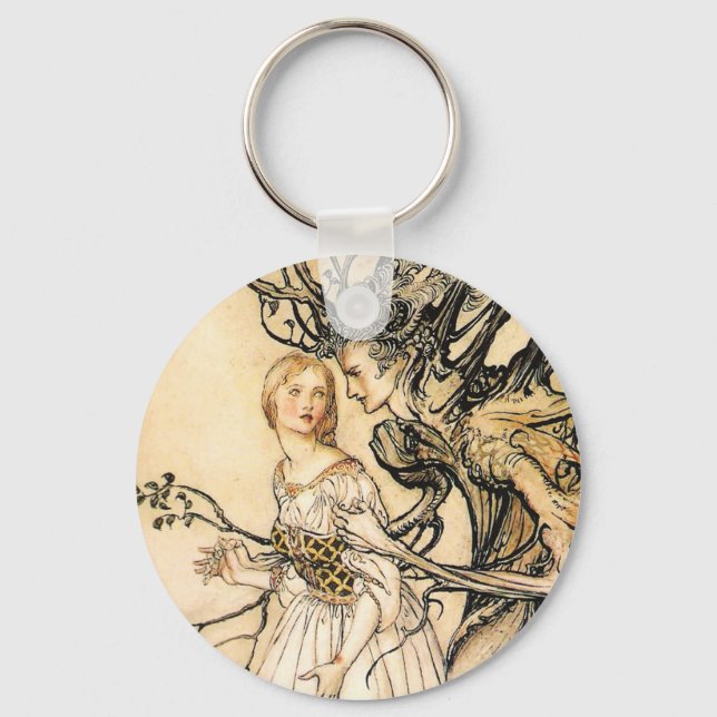 Chaveiro Fairytale Princess e Tree Elf Key Chain (Frente)