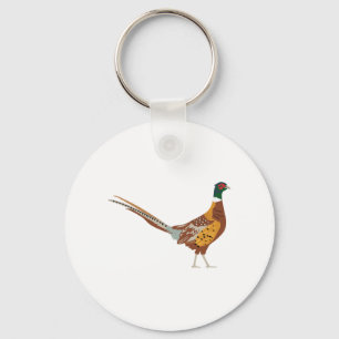 Chaveiro Faisão Anel-Necked