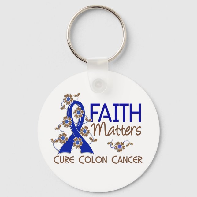 Chaveiro Faith Importa 3 Colon Cancer (Frente)
