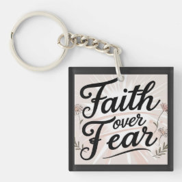 Chaveiro Faith over Fear keychain