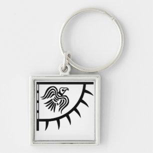 Chaveiro Faixa de Viking Raven